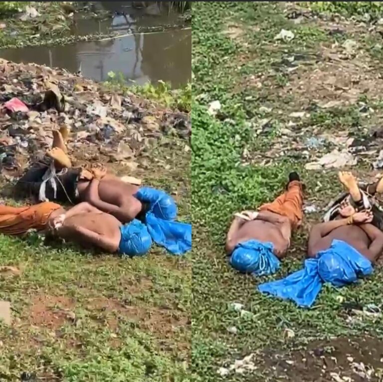 2 young men found dead, bound and suffocated along LASU-Igando road in Lagos, Nigeria