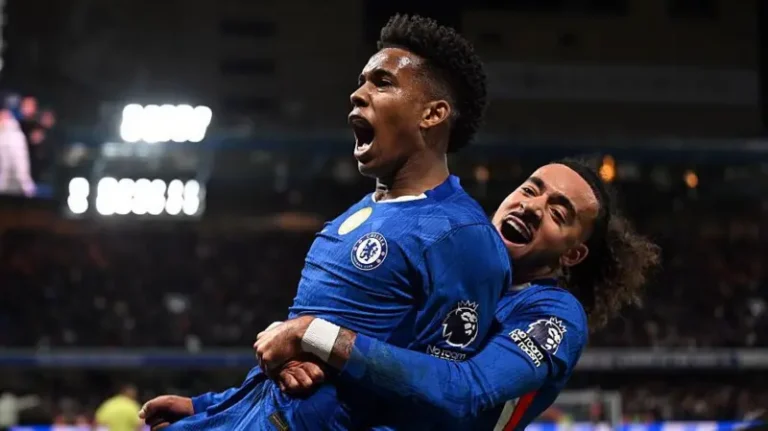 Chelsea’s Estevao Willian seals dramatic victory over Liverpool at Stamford Bridge