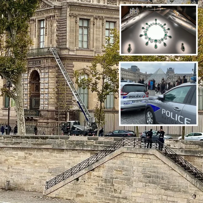 Chainsaw gang steals Napoleon-era jewelry worth millions from Louvre in brazen 7-minute raid