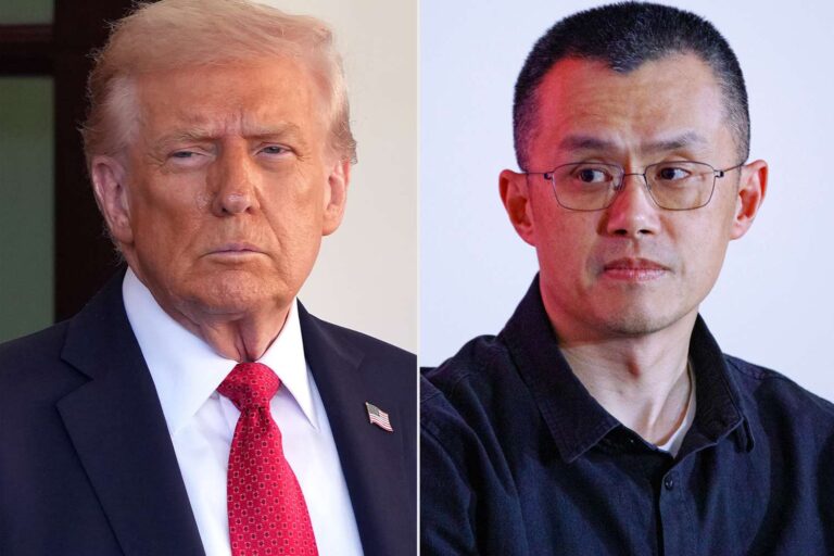 Trump pardons Binance founder Changpeng Zhao, ending “War on Crypto”