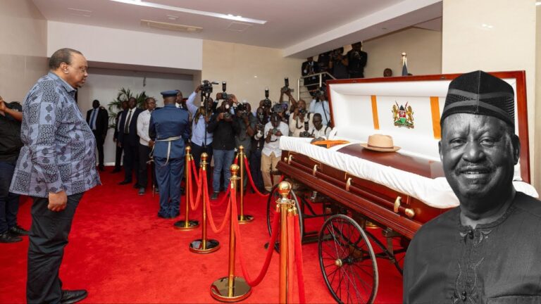 President Ruto awards Raila Odinga Kenya’s highest honor as Uhuru Kenyatta returns to gravesite day after burial