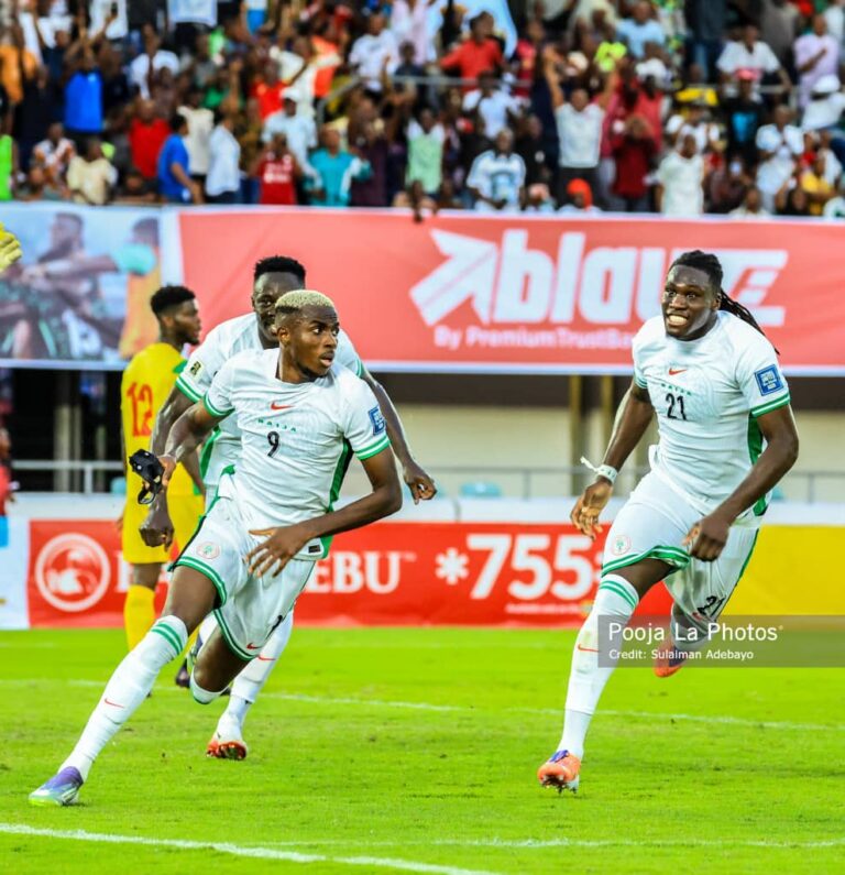 Osimhen’s hat-trick powers Nigeria to 4-0 victory over Benin in World Cup Qualifier