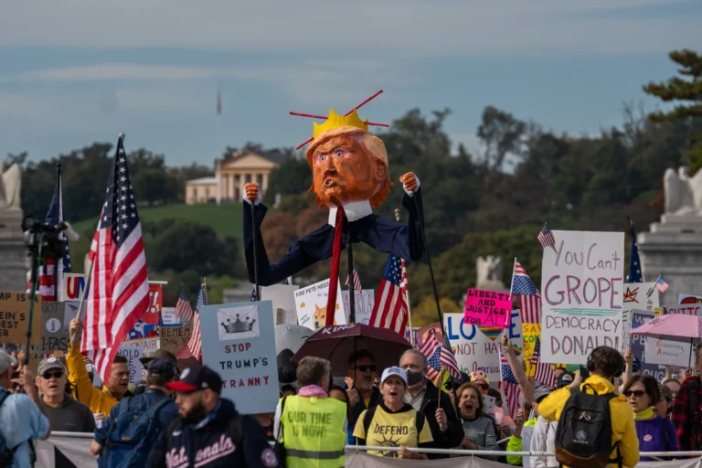 ‘No Kings’ protests draw millions across United States as anti-Trump demonstrators rally against authoritarian concerns