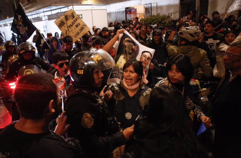 1 dead, dozens injured as Peru’s new president faces widespread protests
