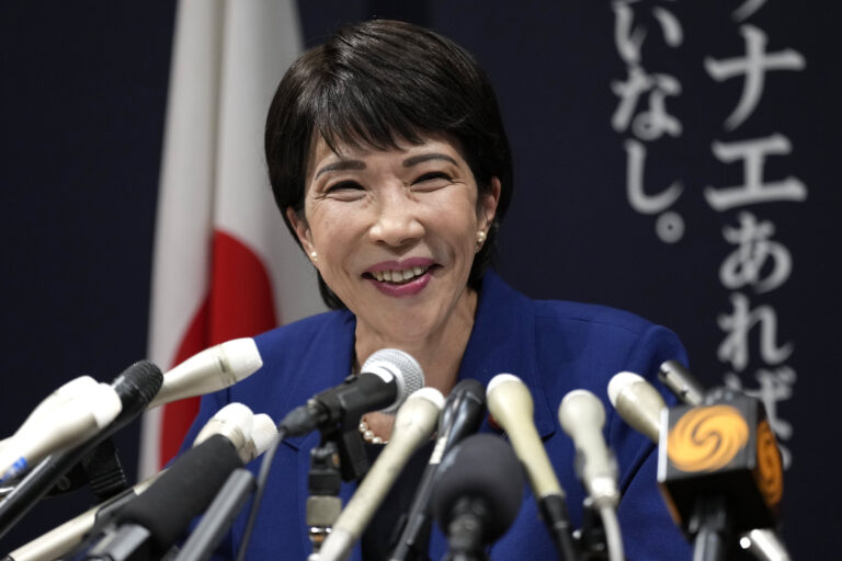 Japan’s parliament elects Sanae Takaichi as nation’s first female prime minister
