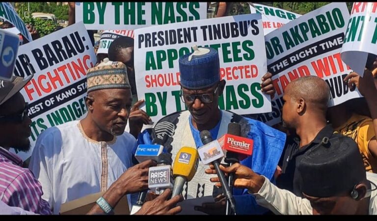 Protest erupts at Nigeria’s National Assembly over delay in confirming NERC chairman nominee