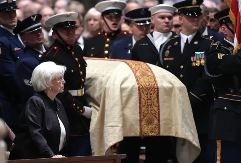 Bush lauds Dick Cheney as a ‘thinker and listener’ at funeral