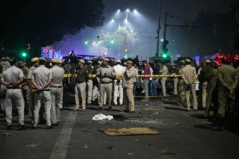 Car explosion near Delhi’s Red Fort kills 8, sparks fire and panic in Indian capital