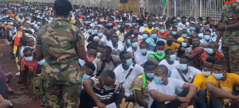 6 dead in Ghana military recruitment stampede