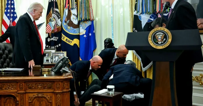 Trump Official fall