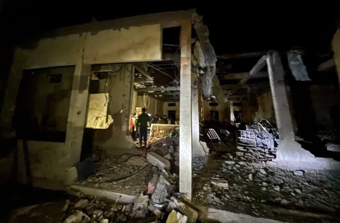 30 dead after Myanmar military air strike hits hospital