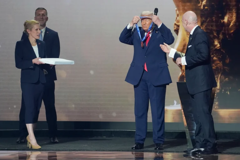 Trump Awarded FIFA’s First Peace Prize at World Cup Draw, Marking Unusual Break from Soccer Tradition
