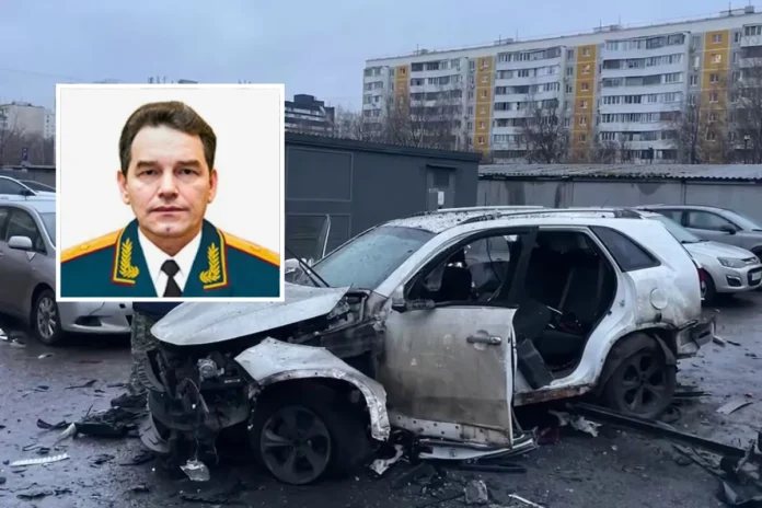 russia car bomb general