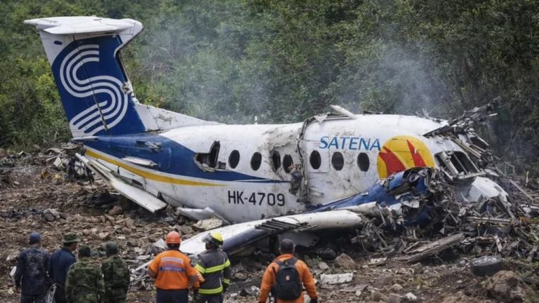 Colombian regional flight crashes in rural northeast, killing 15 including lawmaker