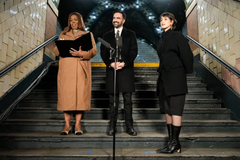 Zohran Mamdani sworn in as New York City mayor in midnight ceremony at historic subway station