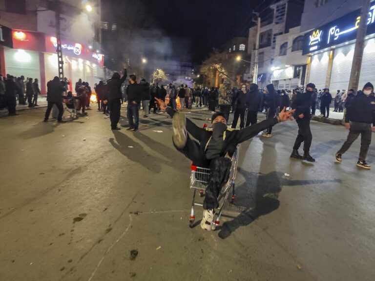 Protests Erupt Across Tehran After Exiled Crown Prince’s Call as Iran Cuts Internet, Phone Access Nationwide