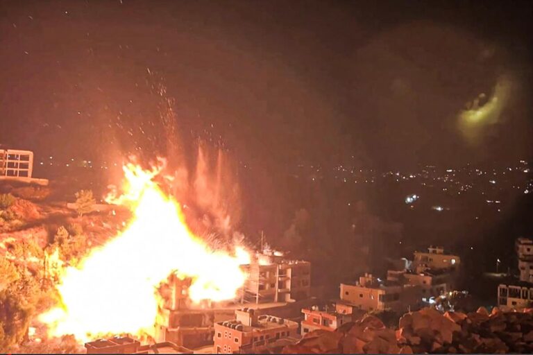 Israel Launches Airstrikes Across Lebanon as Government Prepares Crucial Hezbollah Disarmament Talks