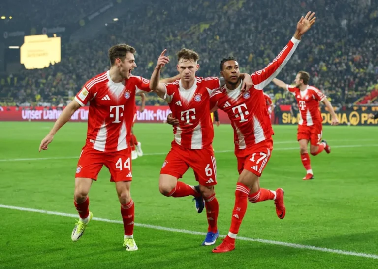 Bayern Munich Rally Past Borussia Dortmund 3-2 in Five-Goal Klassiker Thriller