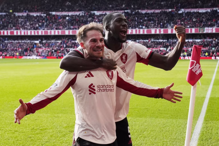 EPL: Mac Allister’s Stoppage-Time Strike Lifts Liverpool to 1-0 Win Over Nottingham Forest