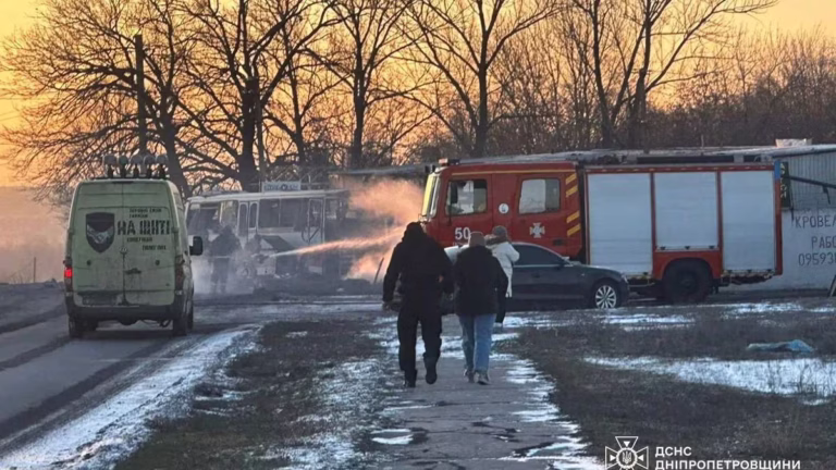 Russian drone strike kills at least 12 in Dnipro as Ukraine-Russia peace talks set for next week