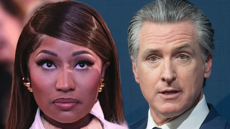 Rapper Nicki Minaj accuses Governor Newsom of treating Black people like children