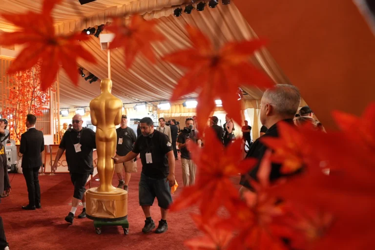 Hollywood’s Elite Prepare for Oscars Red Carpet Spectacle as Award Season Reaches Climax