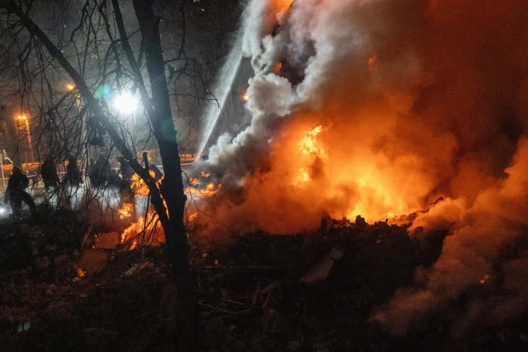 Russian Missile Strike Kills at Least 10 in Kharkiv Apartment Block as Ukraine Faces Widening Drone and Missile Barrage