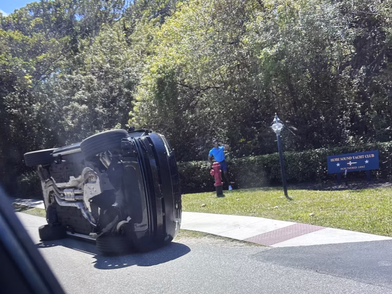 Tiger Woods Arrested on DUI Charge After Rollover Crash Near Florida Home