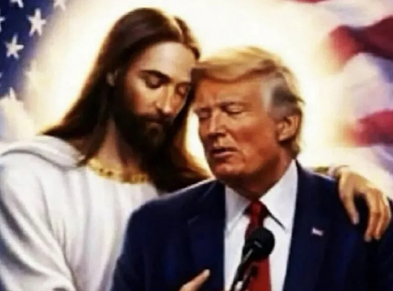 Trump Shares Image of Himself with Jesus Amid Ongoing Criticism of Pope