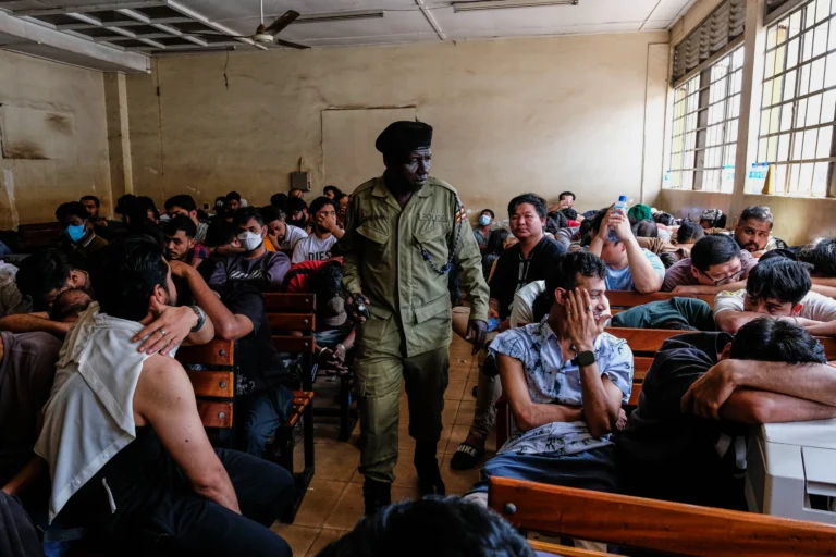 Uganda Detains Over 200 Foreign Nationals in Anti-Trafficking Sweep Linked to Cybercrime Networks