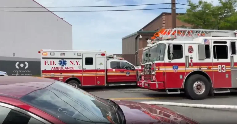 Explosion and Fire Rock Staten Island Shipyard, New York, Injuring 16 Including Firefighters