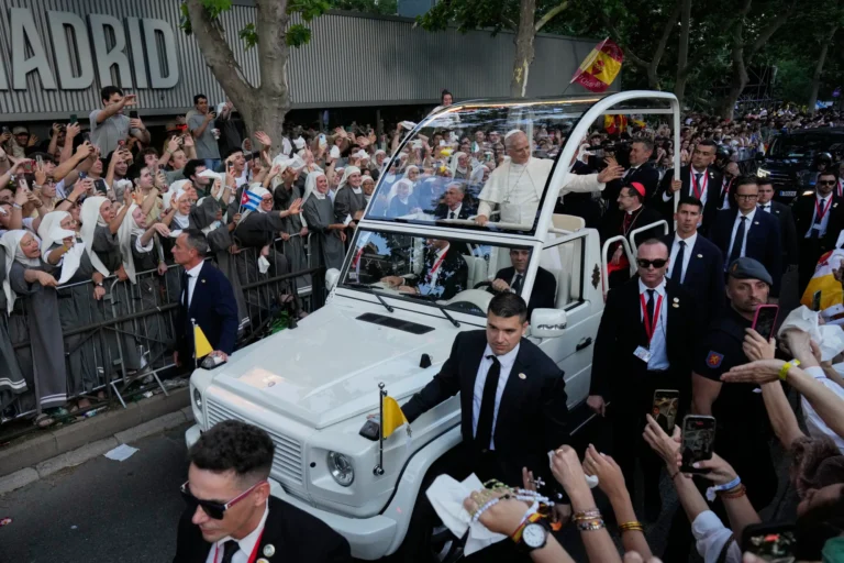 Pope Leo XIV Holds Mass in Spain as Flower-Carpet Procession Draws 1 Million