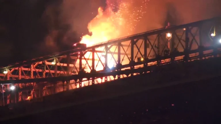 Brooklyn Bridge Fire Quickly Contained During New York Fourth of July Fireworks Display