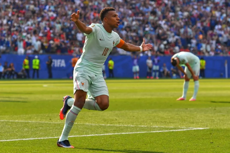 Mbappe Ties Messi With 8th Goal as France Beats Morocco 2-0