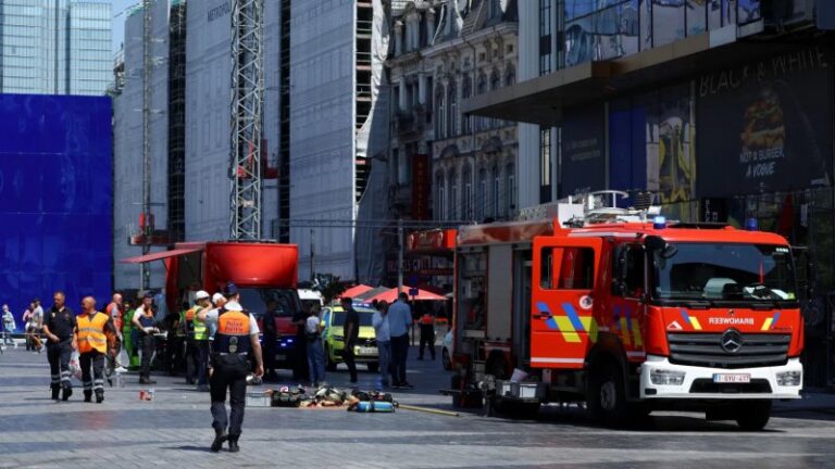 Brussels Construction Site Fire Leaves 6 Dead After Elevator Shaft Tragedy