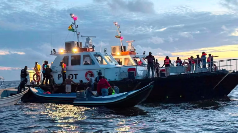 Dozens Feared Dead After Ferry Carrying 133 Capsizes Off Coast Of Guyana As Crew Tests Positive For Marijuana And Passenger List Found Inaccurate