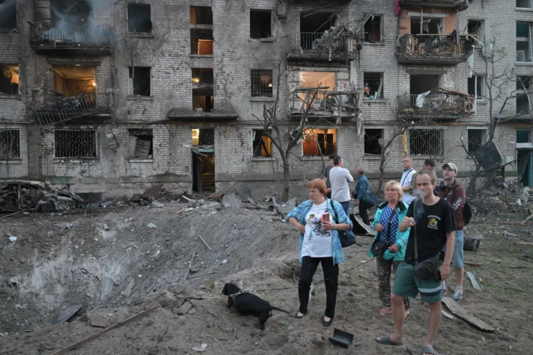 Russian Attack on Kyiv Kills 13 as Missiles and Drones Strike Ukraine’s Capital
