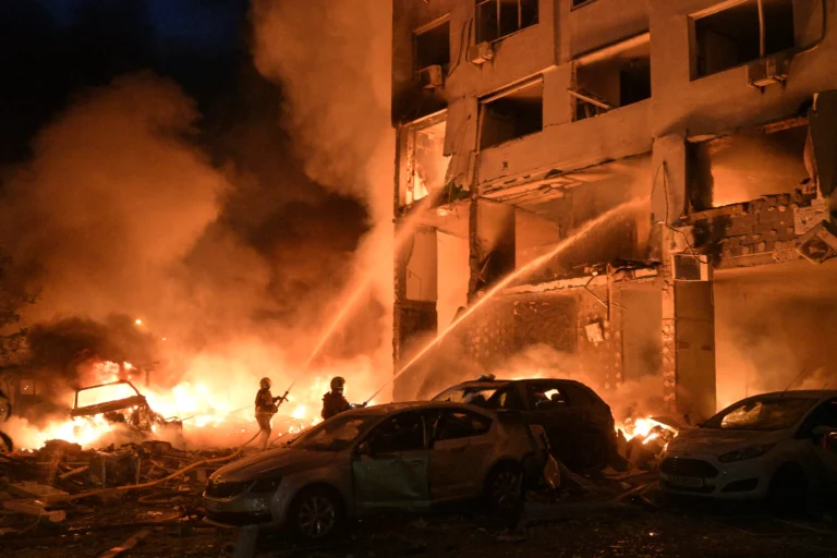 Russia Kills At Least 12 In Massive Ballistic Missile Attack Overnight